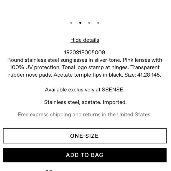 Exclusive SSENSE Roberi & Fraud Doris Sunglasses - Picture 3 of 6